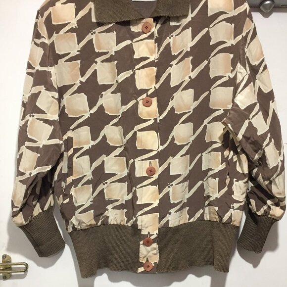 VINTAGE LINDA ALLARD ELLEN TRACY SILK JACKETS SIZE S - Picture 4 of 6